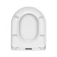 Toilettensitze Hamberger 538405 weißer Duroplast-Toilettensitz