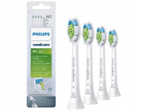  Philips Sonicare W2 Optimal Zahnbürstenköpfe, weiß, 4 Stk.