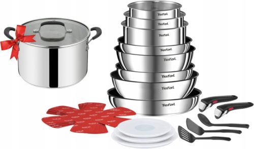  Tefal INGENIO EMOTION Topfset, Edelstahl, 20-tlg.