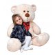  MASKOTTCHEN GROSSER TEDDYBÄR RIESENGESCHENK 140 cm