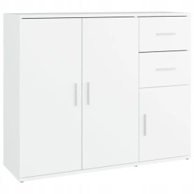  Schrank, weiß, 91x29,5x75 cm, Holzwerkstoff