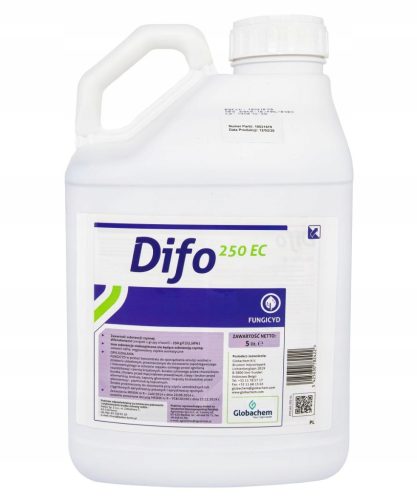 Difo 250 EC 5L: Hochwirksames Fungizid zur Bekämpfung von Pflanzenkrankheiten