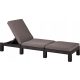  Keter Daytona Liegestuhl, Kunststoff, Beige und Braun