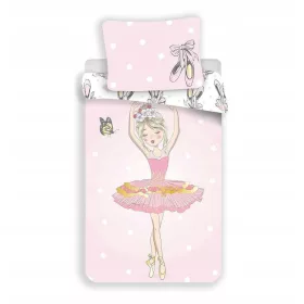  Jerry Fabrics Bettwäscheset 140 x 200 cm in Rosatönen