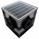Schacht 40x40x40cm A15 Stahlgitter SLOT