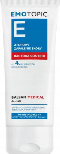 EMOTOPIC Bacteria Control Balsam für atopische Haut – Pflege und Schutz 200 ml