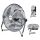 Ventilatoren für Hause Volteno VO0547 Bodenventilator silber/grau + Bedienungsanleitung TRIPE gekocht mit Knochenpaprika