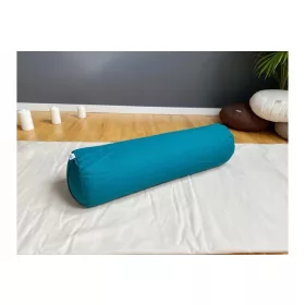  YOGA-Nackenroller 70x20cm mit MARINE-Bezug