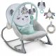  Ricokids 7324 vibrierender Schaukelstuhl, Mintgrau