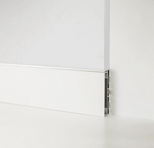Profilpas Aluminiumstreifen 15 x 60, Länge 200 cm, weiß