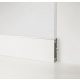 Profilpas Aluminiumstreifen 15 x 60, Länge 200 cm, weiß