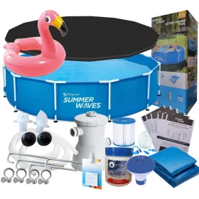 PolyGroup Rundrahmenpool 366 x 366 cm