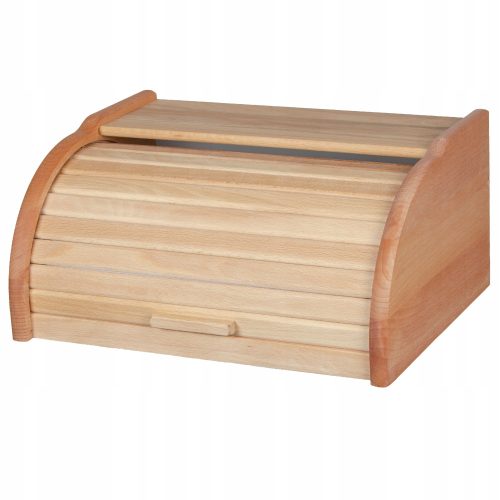 Brotkasten Kurzwaren aus einem Stück. Rucksack aus Holz, groß, Naturholz
