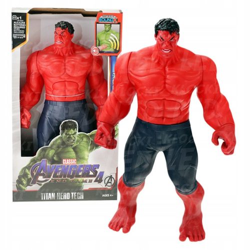  HULK Red Red Leistungsstarke Actionfigur mit Sounds, 30 cm