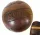  Retro-Lederball giftdeco MT2017 20,5 cm braun