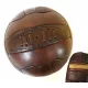  Retro-Lederball giftdeco MT2017 20,5 cm braun