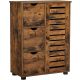 LOFT RETRO RISTISCHER SCHRANK MIT SCHUBLADEN
