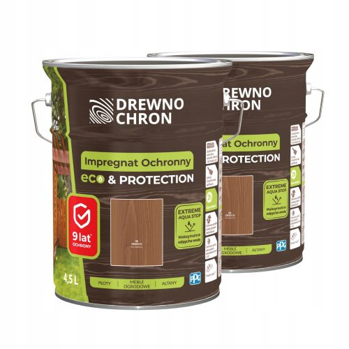 Holzschutzimprägniermittel Eco&Protect Walnuss 4,5l