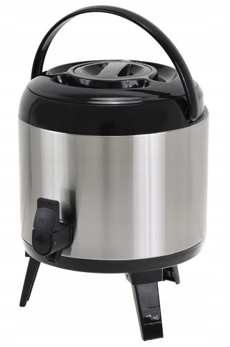 Thermoskanne Für Suppen Metlex Thermoskanne für Getränke, GASTRONOMISCHE THERMOS, 5,5 l, Silber
