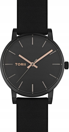  Herrenuhr TORII B41BL.BR, schwarz, klassisch, elegant