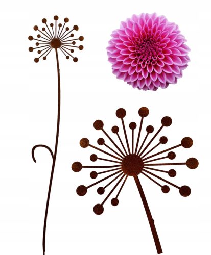  Stilvoller BLUMENGARTEN-BLUMENTOPF, Dekorationsschmuck, wunderschöner polnischer Löwenzahn