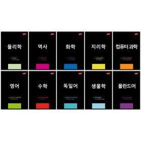    Ein Satz von 10 thematischen A5-60K-Notizbüchern mit K-POP-Spickzetteln