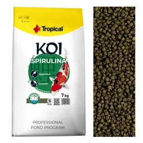  Tropisches Fischfutter 45111 Koi Spirulina 7 kg