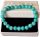  NATÜRLICHES AMAZONIT-ARMBAND ETHNO-KUNST ELIXIER DER JUGEND STEINE DER HOFFNUNG