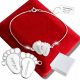  Fußarmband aus 925er Silber mit Gravur für Mama