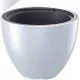 Blumentopf DTU24 57 cm x 57 x 43,5 cm Durchmesser 56,9 cm Kunststoff weiß