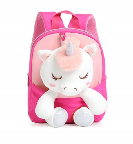  EINHORN-RUCKSACK FÜR VORSCHULKINDER 2in1 MIT MASKOTTCHEN