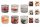 Kerzen Paraffin-Duftkerze Home Aroma Duftkerzen 6 Stk.