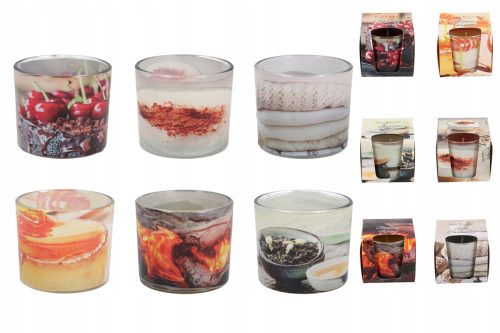 Kerzen Paraffin-Duftkerze Home Aroma Duftkerzen 6 Stk.