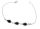  Dezentes Silberarmband mit Onyx