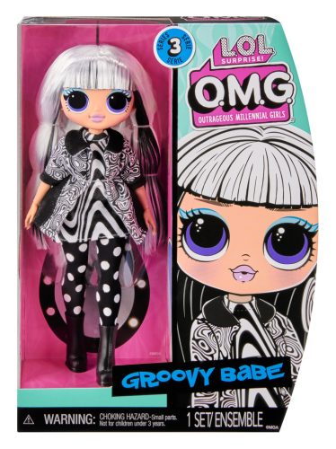  LOL SURPRISE OMG Groovy Babe Serie 3 Basispuppe 588573