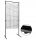 SCREEN-SHOP-STAND MIT GITTER 150x80 CM SCHWARZ