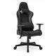  Sense7 Spellcaster Gaming-Stuhl, schwarzer und grauer Stoff