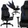  Sense7 Sentinel Gaming-Stuhl, schwarzes und blaues Öko-Leder