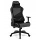  Sense7 Spellcaster Senshi Edition XL Gaming-Stuhl, grauer Stoff