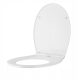 Gamma PORTO Toilettensitz, weißes Polypropylen