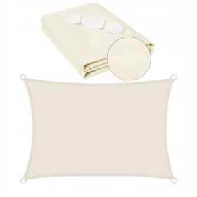  Gartensegel 400 x 600 cm, Kunststoff