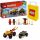 LEGO Ninjago Kai und Ras im Auto-Fahrrad-Duell 71789 + LEGO Papiertüte 6315786 gelb 24x8x18 cm