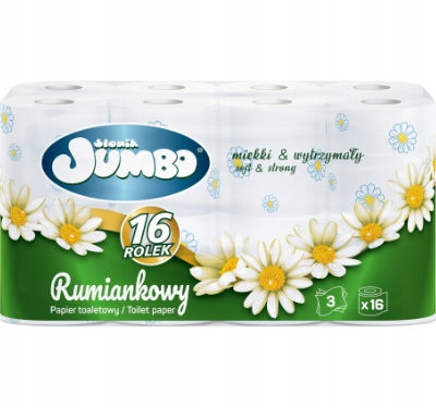Klopapier Duftloses Toilettenpapier Jumbo Elephant 16 Stk.