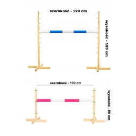 Art of Mind Hindernisset für Hobbyhorsing, 2-teilig