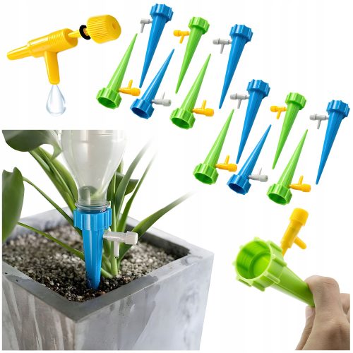  IRRIGER, WASSERSPENDER, FÜR PFLANZEN, BLUMEN, 12 ST