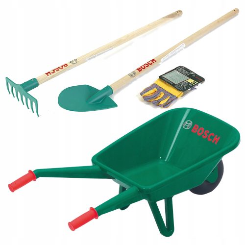BARRORROW-GARTEN-SET FÜR KINDER, SCHAUFEL, RECHEN