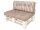  Hobbygarden Kissen 80 x 120 x 12 mehrfarbig
