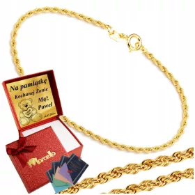  585 Gold Damenarmband Corda