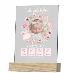  Personalisiertes Namensschild auf Acryl-Plexiglas