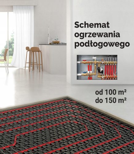 Fußbodenheizung / Haus bis 100 m2